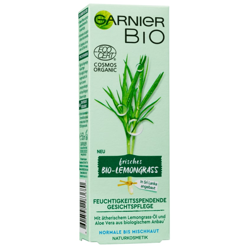 Garnier Bio Lemongrass Gesichtspflege 50ml